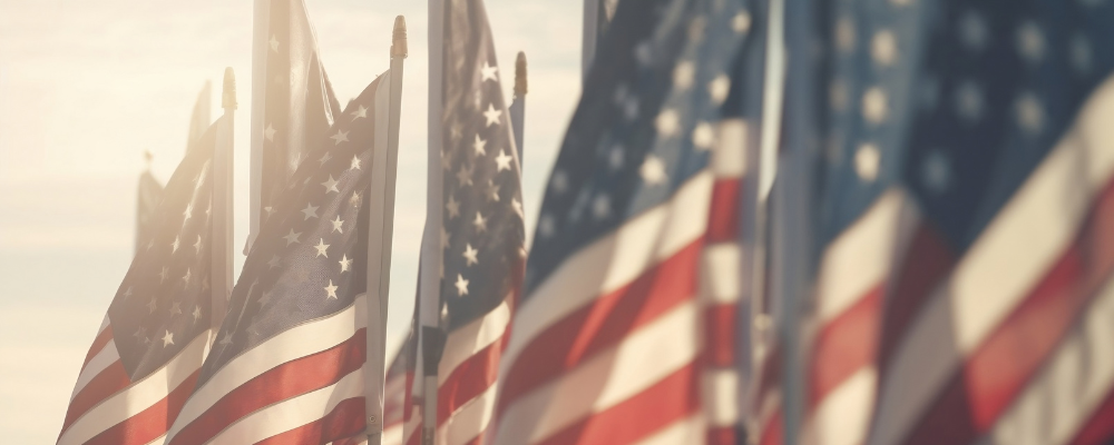 united states flags