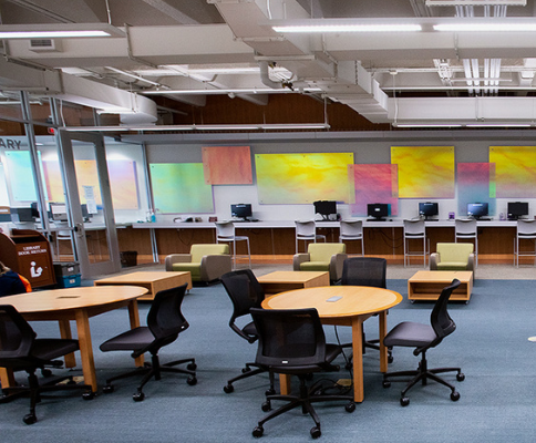 library lounge area